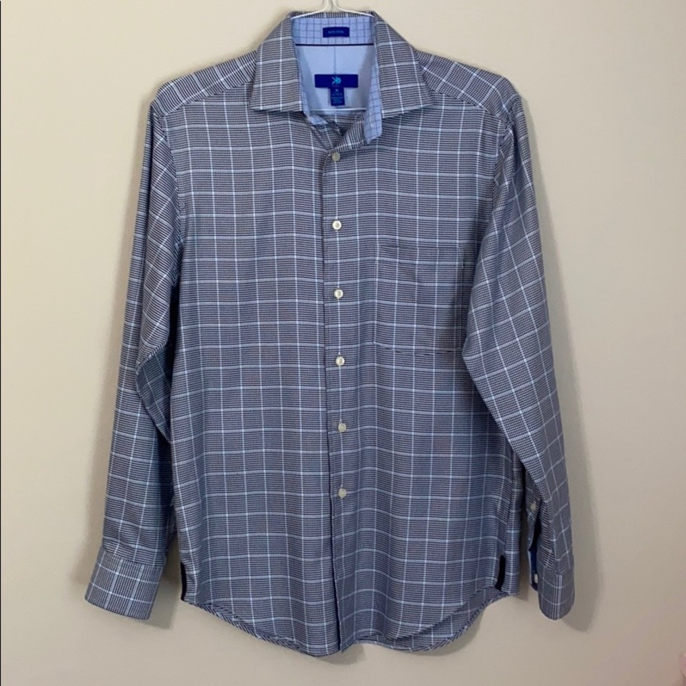 Egara 100% Cotton Non Iron Long Sleeve Button Up